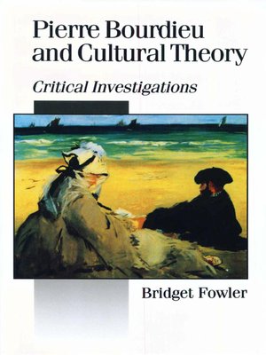 cover image of Pierre Bourdieu and Cultural Theory